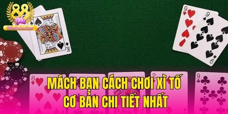 Mách bạn cách chơi Xì Tố cơ bản chi tiết nhất